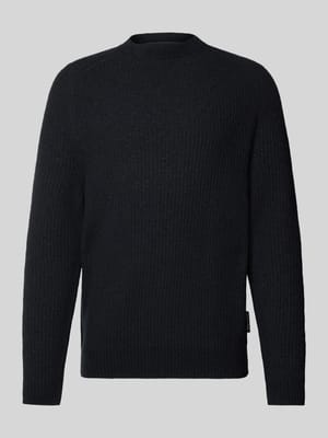 Sweter o kroju regular fit z mieszanki wełny Shop The Look MANNEQUINE