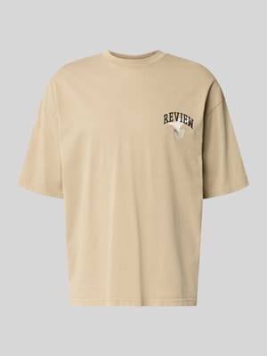T-Shirt mit Logo- und Motiv-Print Shop The Look MANNEQUINE