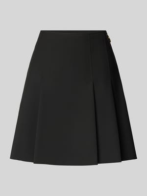 Plooirok in A-lijn met rits met label, model 'ROBALLO' Shop The Look MANNEQUINE