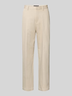 Chinosy o kroju straight fit z mieszanka bawełny ekologicznej Shop The Look MANNEQUINE