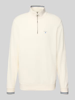 Slim Fit Sweatshirt aus reiner Baumwolle Modell 'ROSFORD' Shop The Look MANNEQUINE