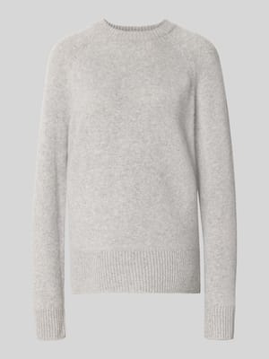 Loose Fit Pullover aus reinem Kaschmir in Strick-Optik Shop The Look MANNEQUINE