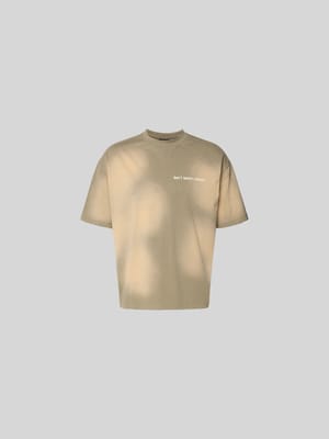 T-Shirt mit Label-Print Shop The Look MANNEQUINE