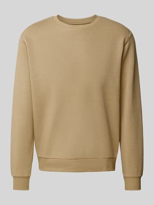 Sweatshirt mit Rundhalsausschnitt Modell 'BRADLEY' Shop The Look MANNEQUINE