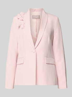 Regular Fit blazer met florale applicaties Shop The Look MANNEQUINE