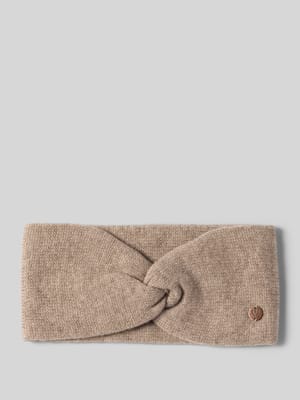 Kasjmier hoofdband met labelapplicatie Shop The Look MANNEQUINE