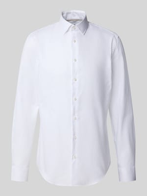 Slim Fit Businesshemd aus reiner Baumwolle Shop The Look MANNEQUINE