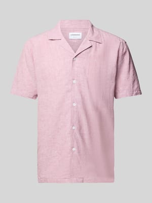 Relaxed Fit Leinenhemd mit 1/2-Arm Shop The Look MANNEQUINE