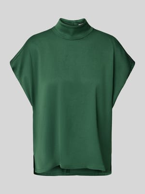 Blouseshirt met opstaande kraag, model 'ALARIA' Shop The Look MANNEQUINE