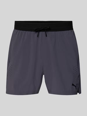 Regular Fit Shorts mit Logo-Print Shop The Look MANNEQUINE