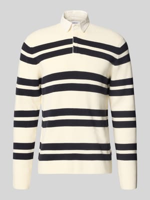 koszulka polo o kroju regular fit z mieszanki bawełny Shop The Look MANNEQUINE