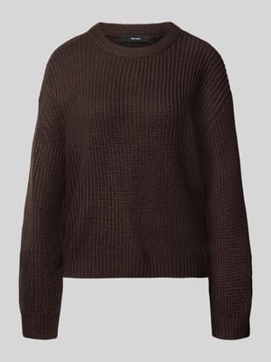 Regular Fit Pullover mit Crew Neck Modell 'LEA' Shop The Look MANNEQUINE