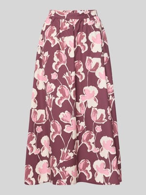 Regular Fit Midirock in A-Linie Shop The Look MANNEQUINE