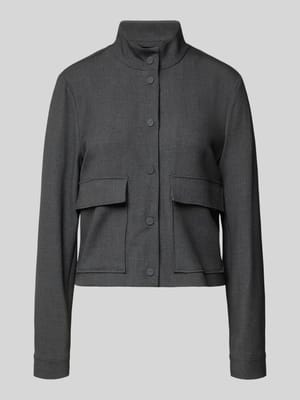 Blazer met opstaande kraag Shop The Look MANNEQUINE