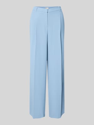 Stoffen broek met persplooi Shop The Look MANNEQUINE