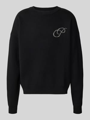 Relaxed Fit Strickpullover aus reiner Baumwolle Shop The Look MANNEQUINE