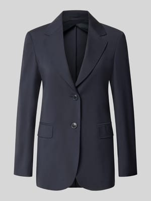 Regular Fit Longblazer aus reiner Schurwolle Modell 'ASSENZI' Shop The Look MANNEQUINE
