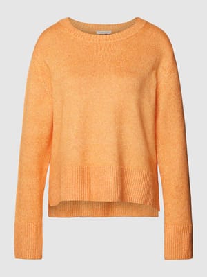 Gebreide pullover met ronde hals Shop The Look MANNEQUINE