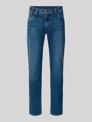 Regular Fit Jeans mit Eingrifftaschen Shop The Look MANNEQUINE