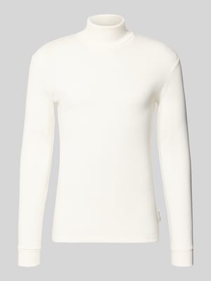 Regular Fit Langarmshirt aus reiner Baumwolle Shop The Look MANNEQUINE