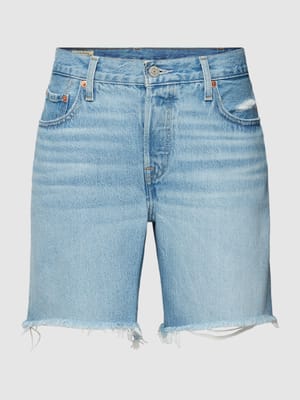 Szorty jeansowe z przetarciami Shop The Look MANNEQUINE