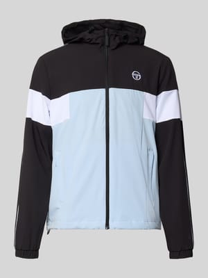 Regular Fit Jacke mit Logo-Stitching Modell 'Caspio' Shop The Look MANNEQUINE