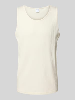 Regular Fit Tank Top aus reiner Baumwolle Shop The Look MANNEQUINE