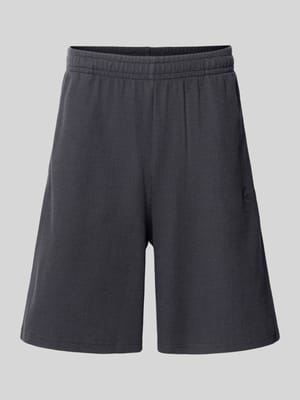 Relaxed Fit Shorts mit Strukturmuster Shop The Look MANNEQUINE