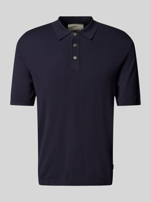 Poloshirt mit Knopfleiste Modell 'WILLIAM' Shop The Look MANNEQUINE