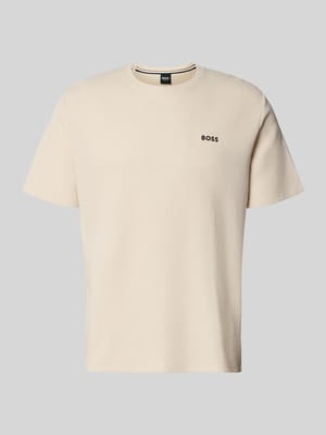 Regular Fit T-Shirt aus Baumwoll-Mix Shop The Look MANNEQUINE