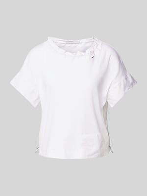 T-Shirt mit Eingrifftasche Shop The Look MANNEQUINE