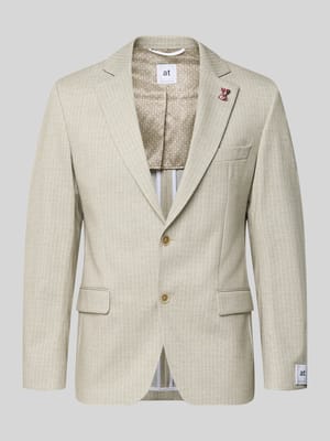 Slim Fit 2-Knopf-Sakko mit Pattentaschen Shop The Look MANNEQUINE