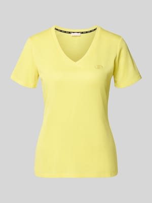 Regular Fit T-Shirt aus Viskose-Mix Shop The Look MANNEQUINE