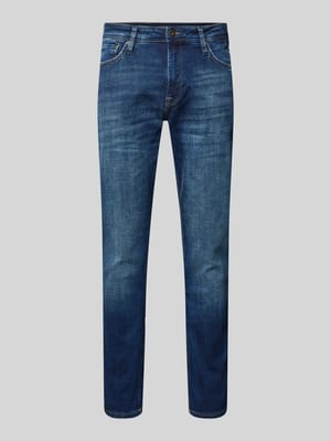 Regular Fit Jeans mit Knopfverschluss Modell 'CLARK' Shop The Look MANNEQUINE