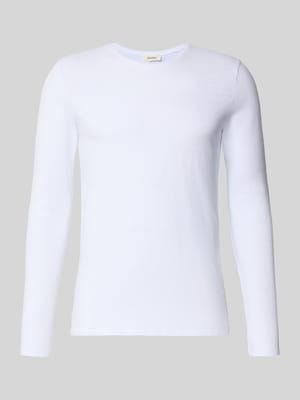 Shirt met lange mouwen en ronde hals, model 'BYSAPICK' Shop The Look MANNEQUINE