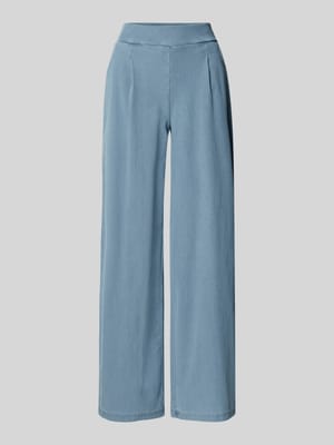 Wide Fit Jeans mit elastischem Bund Modell 'KATE' Shop The Look MANNEQUINE