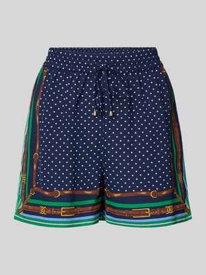 regular fit short met all-over motief Shop The Look MANNEQUINE