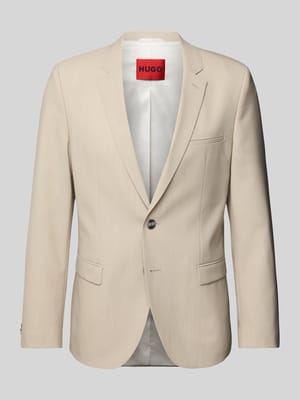 Slim Fit 2-Knopf-Sakko mit Reverskragen Modell 'Arti' Shop The Look MANNEQUINE