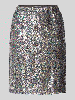 Minirok met pailletten, model 'Anna' Shop The Look MANNEQUINE