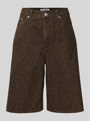 Szorty jeansowe o kroju baggy fit z 5 kieszeniami Shop The Look MANNEQUINE