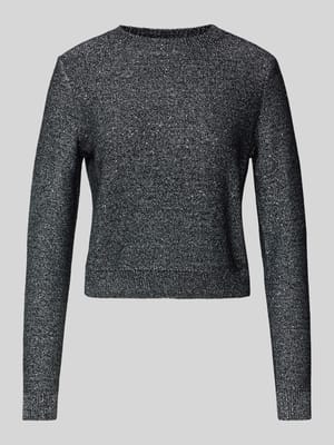 Gebreide pullover met ribboorden, model 'Suneri' Shop The Look MANNEQUINE