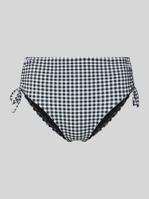 High Waist Bikinihose mit seitlichen Raffungen Shop The Look MANNEQUINE
