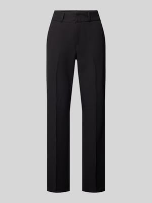 Straight Leg Stoffhose mit Bügelfalten Modell 'LARA CHIC' Shop The Look MANNEQUINE