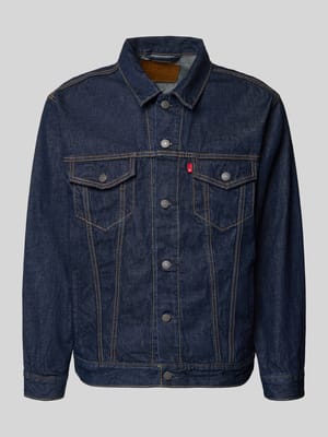Kurtka jeansowa o kroju relaxed fit z czystej bawełny Shop The Look MANNEQUINE