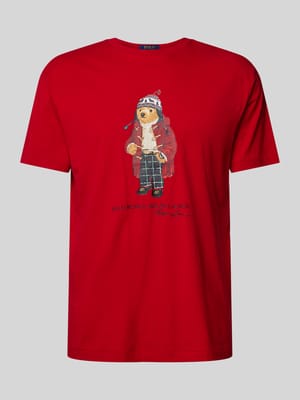 T-Shirt mit Logol-Print Shop The Look MANNEQUINE