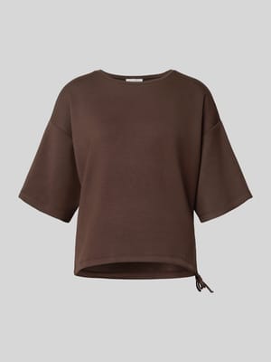 Sweatshirt met 1/2-mouwen en ronde hals Shop The Look MANNEQUINE