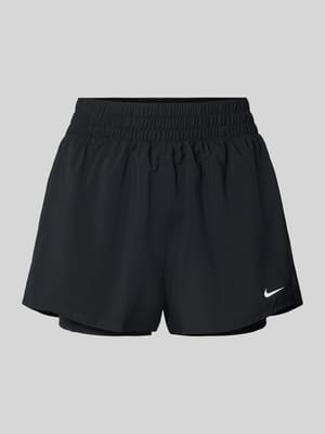 Shorts im 2-in-1-Look mit Logo Modell 'One' Shop The Look MANNEQUINE