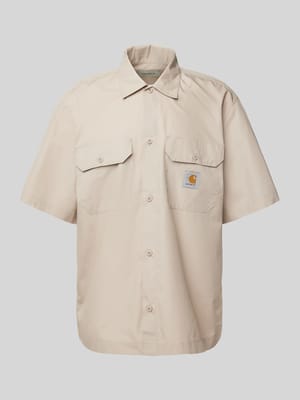 Freizeithemd mit Knopfleiste Shop The Look MANNEQUINE