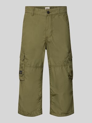 regular fit capribermuda’s met cargozakken Shop The Look MANNEQUINE