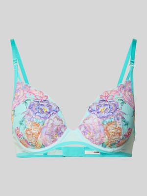 Dames-bh met all-over bloemenstiksel model 'Lisbeth' Shop The Look MANNEQUINE